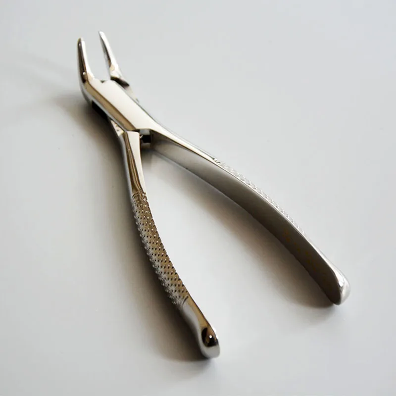 

1PC Dental Tooth Forceps for Adults Anti-Slip Design Surgical Stainless Steel Oral Extraction Tool (Dentist-Recommended)