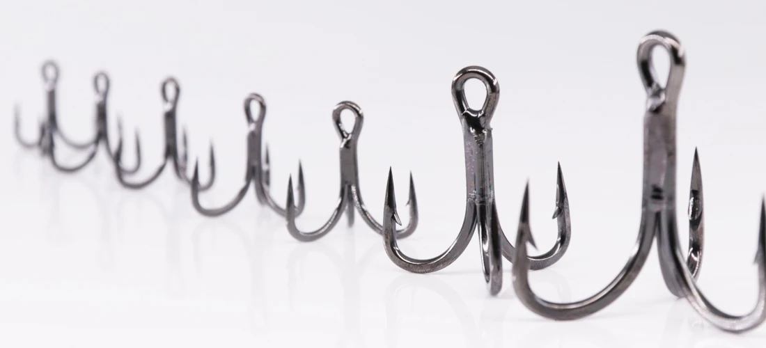 Fish trip 4x starke Drillinge Hochfester Ersatz haken für Salzwasser und Süßwasser – Detail 5