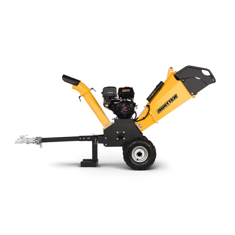 CE/MD/EMC Approved 420cc 15hp Engine ATV Wood Chipper Machine Made In China