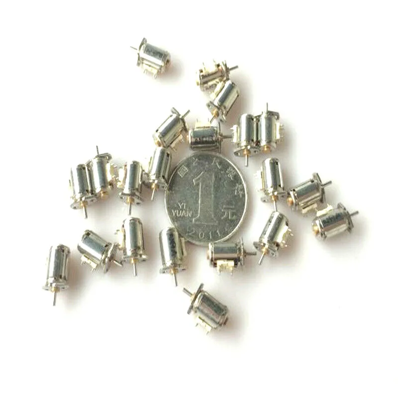

100pcs 2-phase 4-wire Micro 10mm Stepper Motor Tiny Small Miniature Dia 10mm Mini Step Stepping Motor Precision Digital Camera