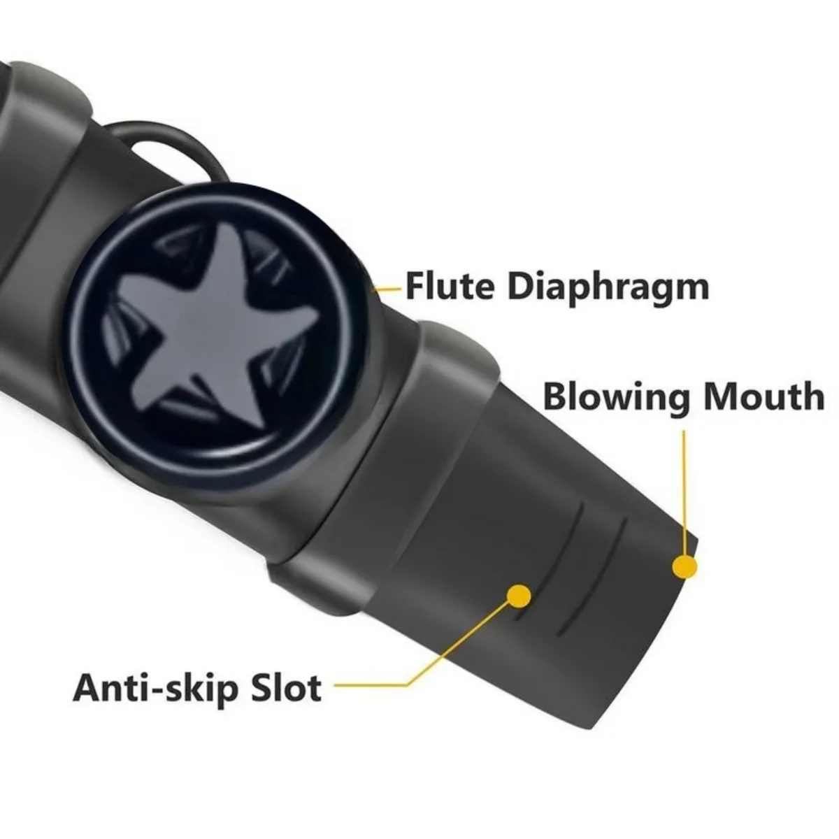 Miwayer جديد كازو هارمونيكا خفيف الوزن مع حبل للرقبة رفيق جيد فلوت آلة موسيقية/عشاق موسيقى البيانو والجيتار #3