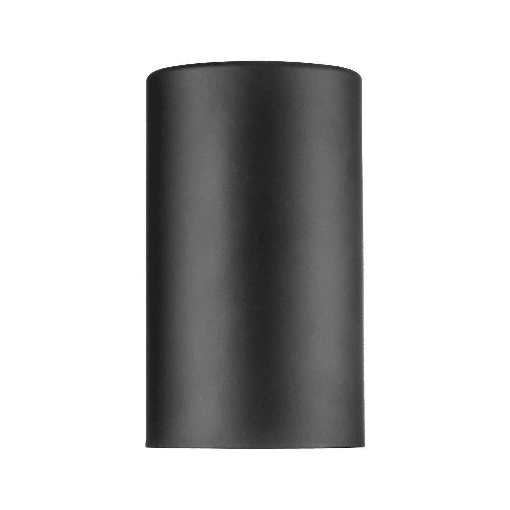 Modern Outdoor LED Wall Light Wet Rated Cylindrical Design Stylish Fixture Patio Garden Entryway E26 Bulb Compatible Easy