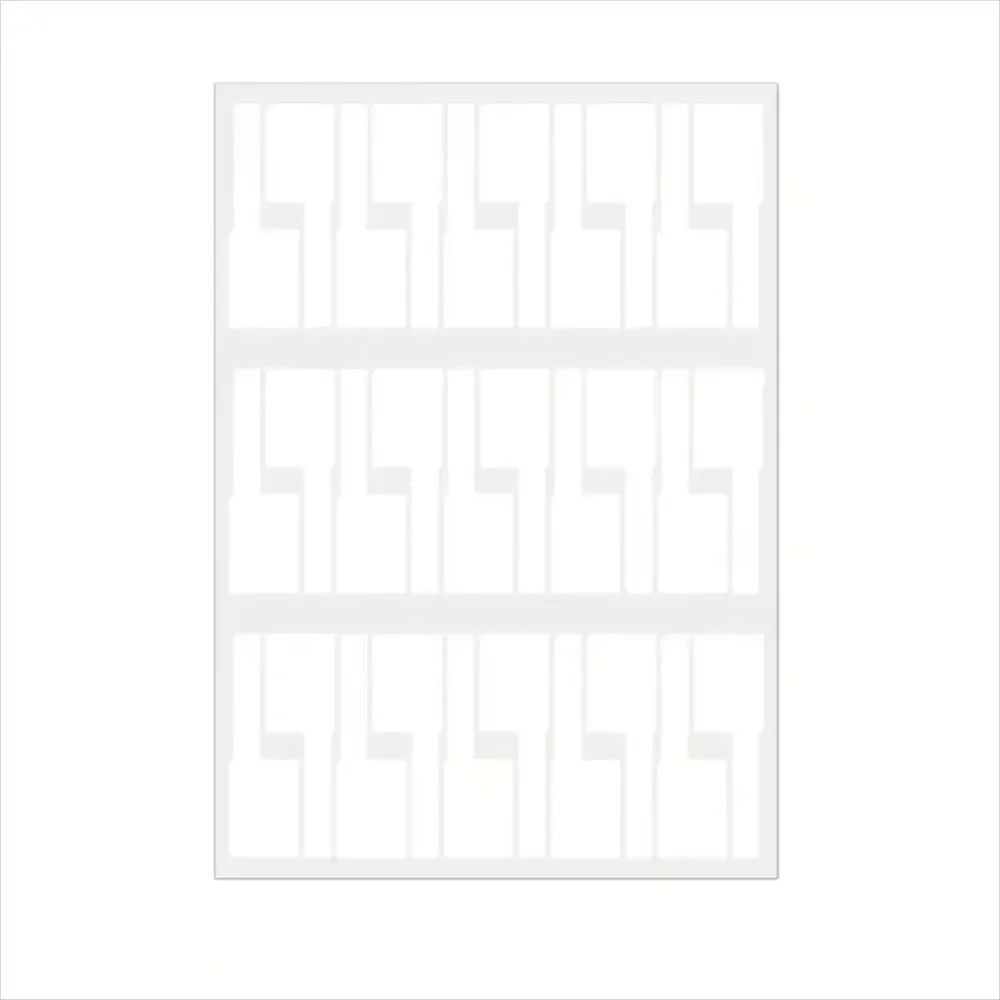 Etichette per cavi impermeabili Le etichette possono scrivere su etichette per cavi autoadesive Scrittura a mano Etichette adesive a 8 colori Etichette per cavi