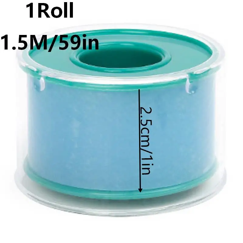 1Roll 2.5CMx1.5M Soft Silicone Tape, Gel Anti‑Blister Tape, Invisible Breathable Foot Heel Protector Tape For Sensitive Skin