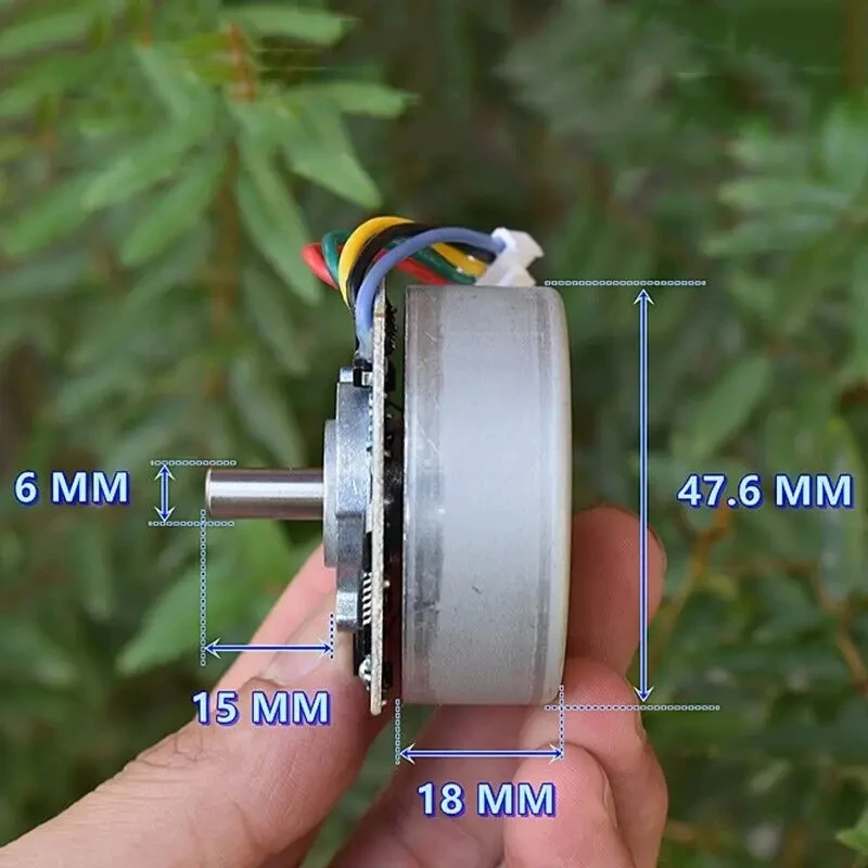 Brushless motor for membrane gun, BL4825O high torque DC24V, supports forward and reverse rotation, PWM speed regulation  J