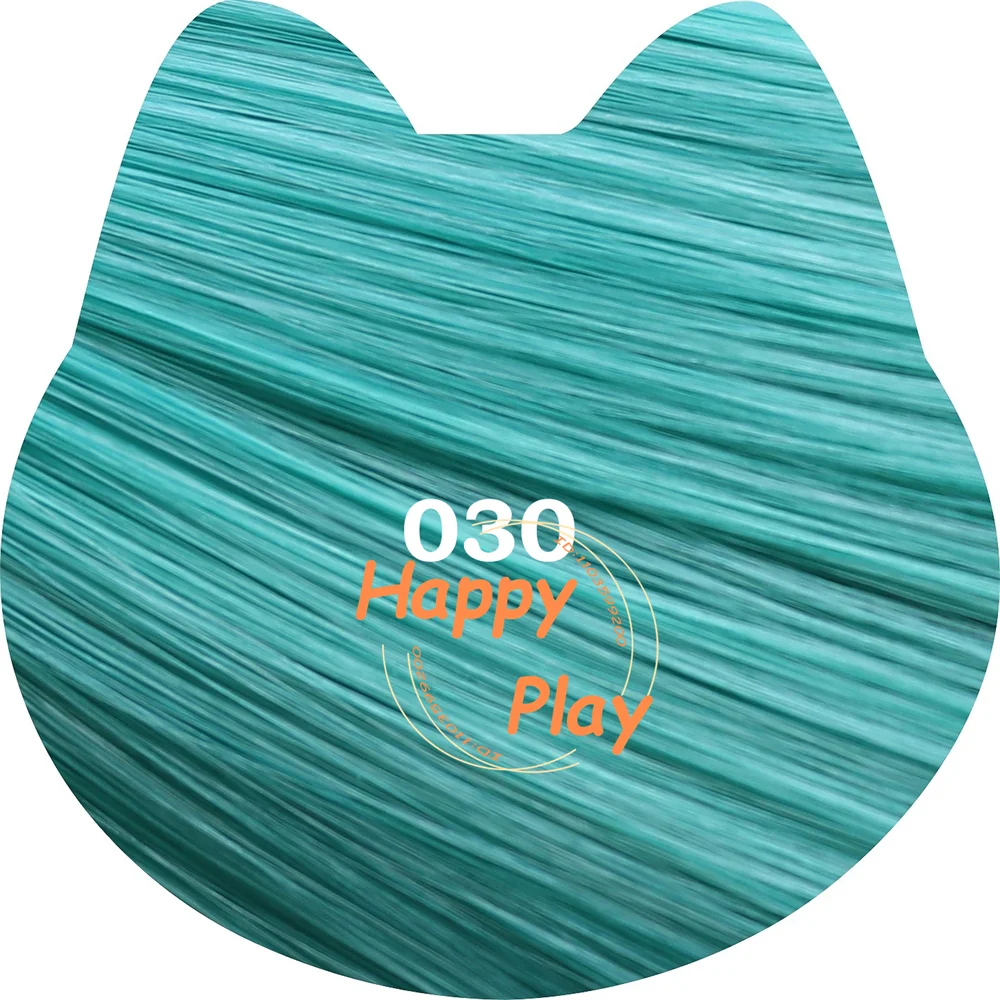 Perruque de Cosplay synthétique avec frange, 500g + 40 pouces, 100cm, série bleue, Volume épais, perruque de base universelle, cheveux résistants à la chaleur