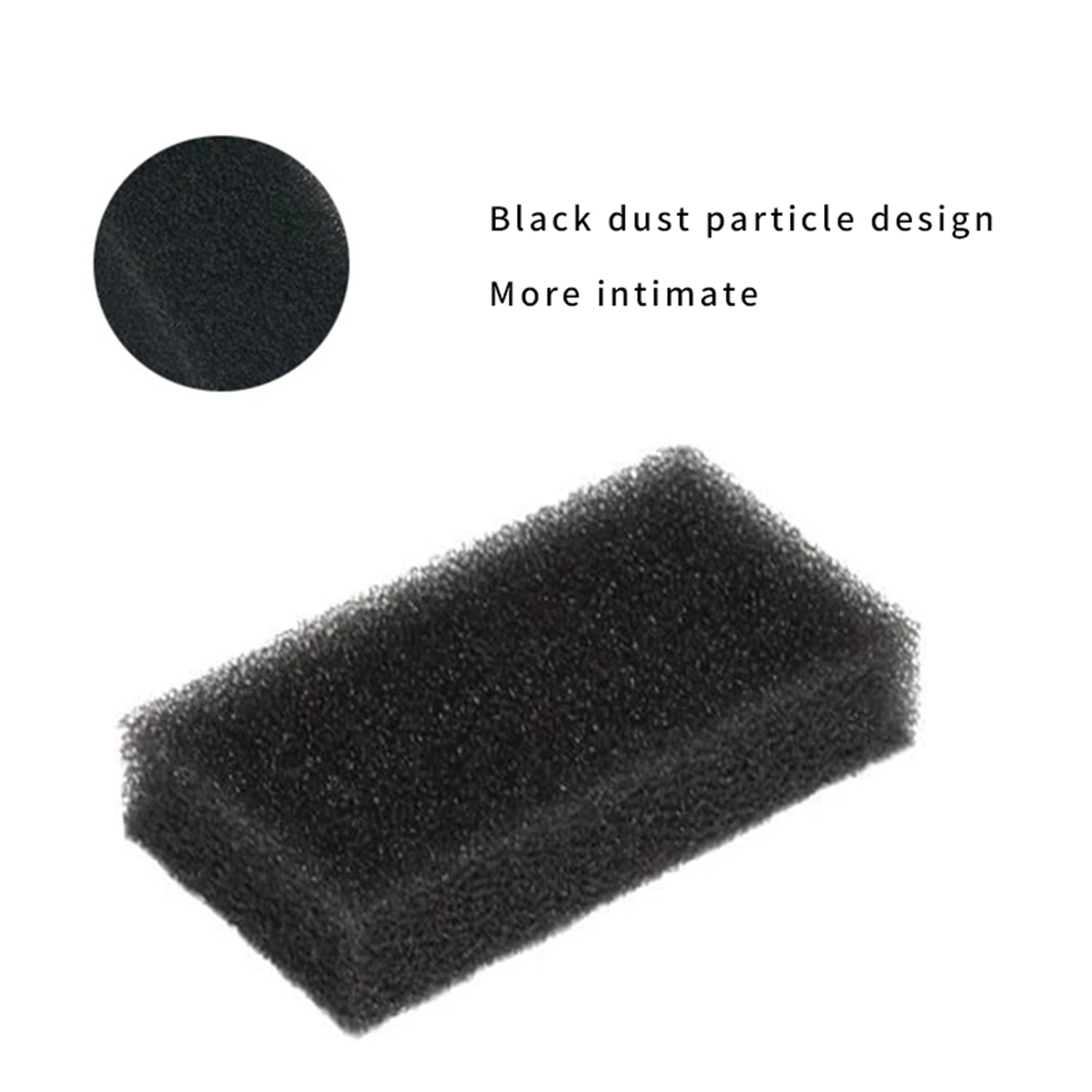 A44T 40 Pcs Reusable CPAP Foam Filters-CPAP Filters, 20 Pcs Black & 20 Pcs Whtite