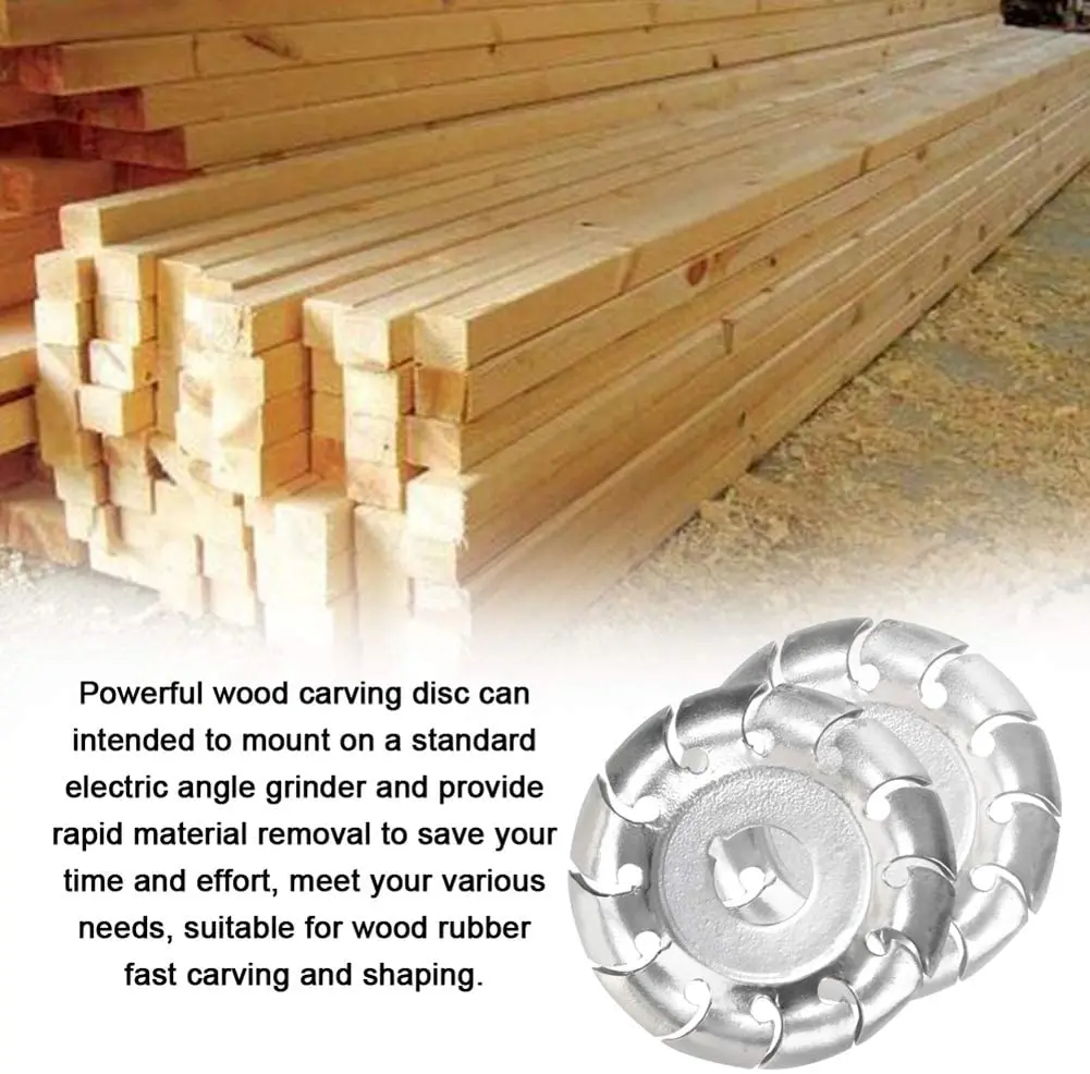 Disco smerigliatrice angolare intaglio del legno 12 denti 16mm alesaggio disco modellante 65mm lavorazione del legno, 65 16 MM, metallo argento