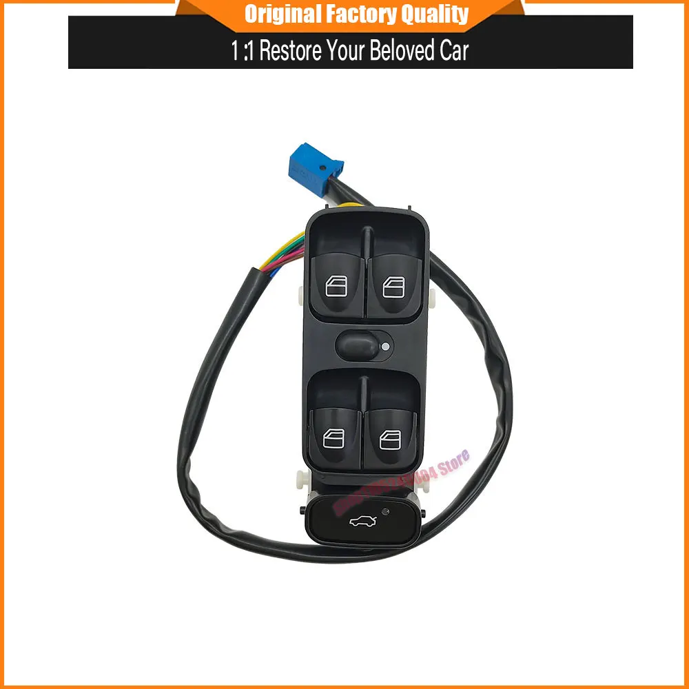 For Mercedes C Class W203 Electric Power Master Window Switch Replacement Accessory OEM 2038210679 Fits C180 C200 C250 E300 6