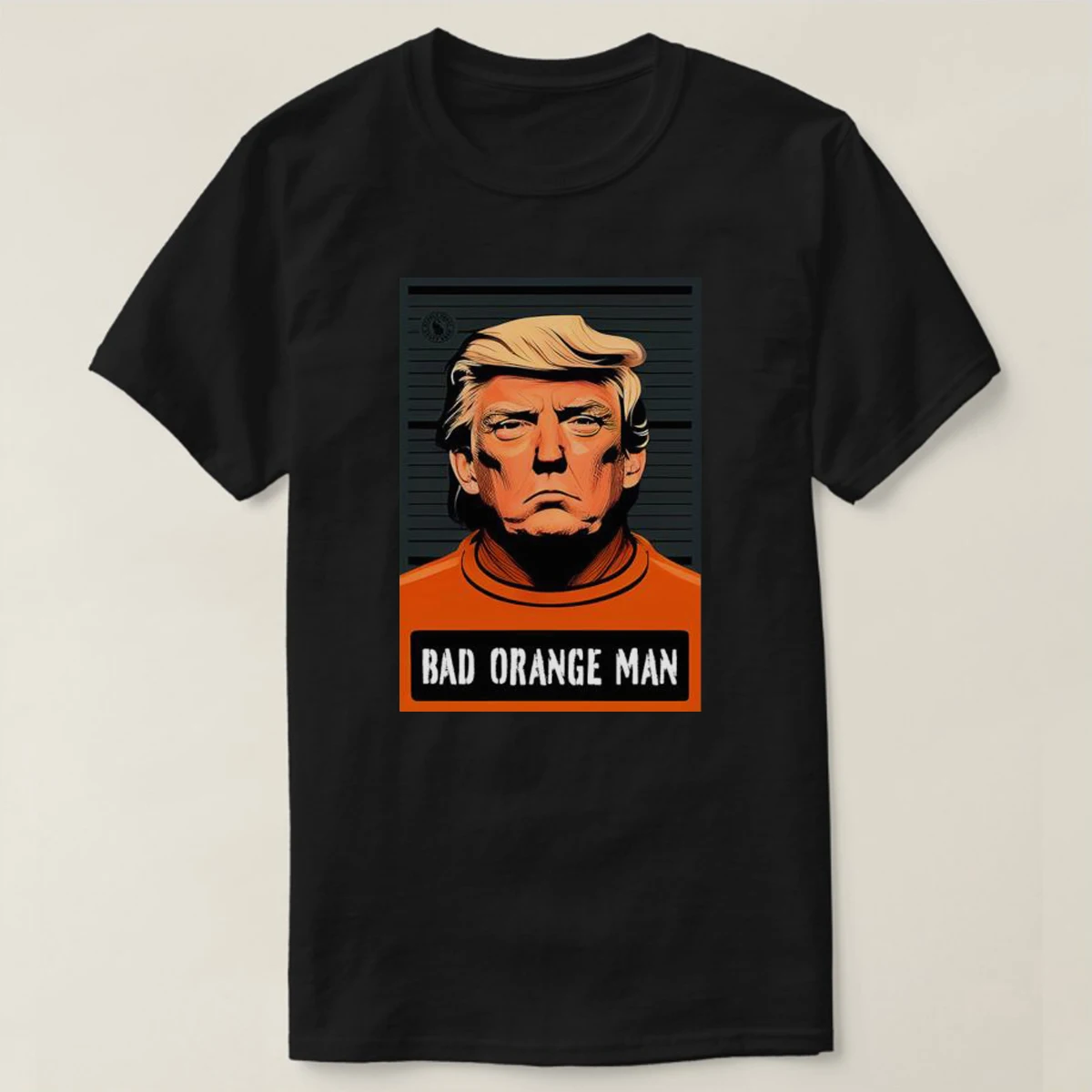 

Donald Trump Bad Orange Man 2024 T-Shirt New 100% Cotton O-Neck Summer Short Sleeve Casual Mens T-shirt Size S-3XL