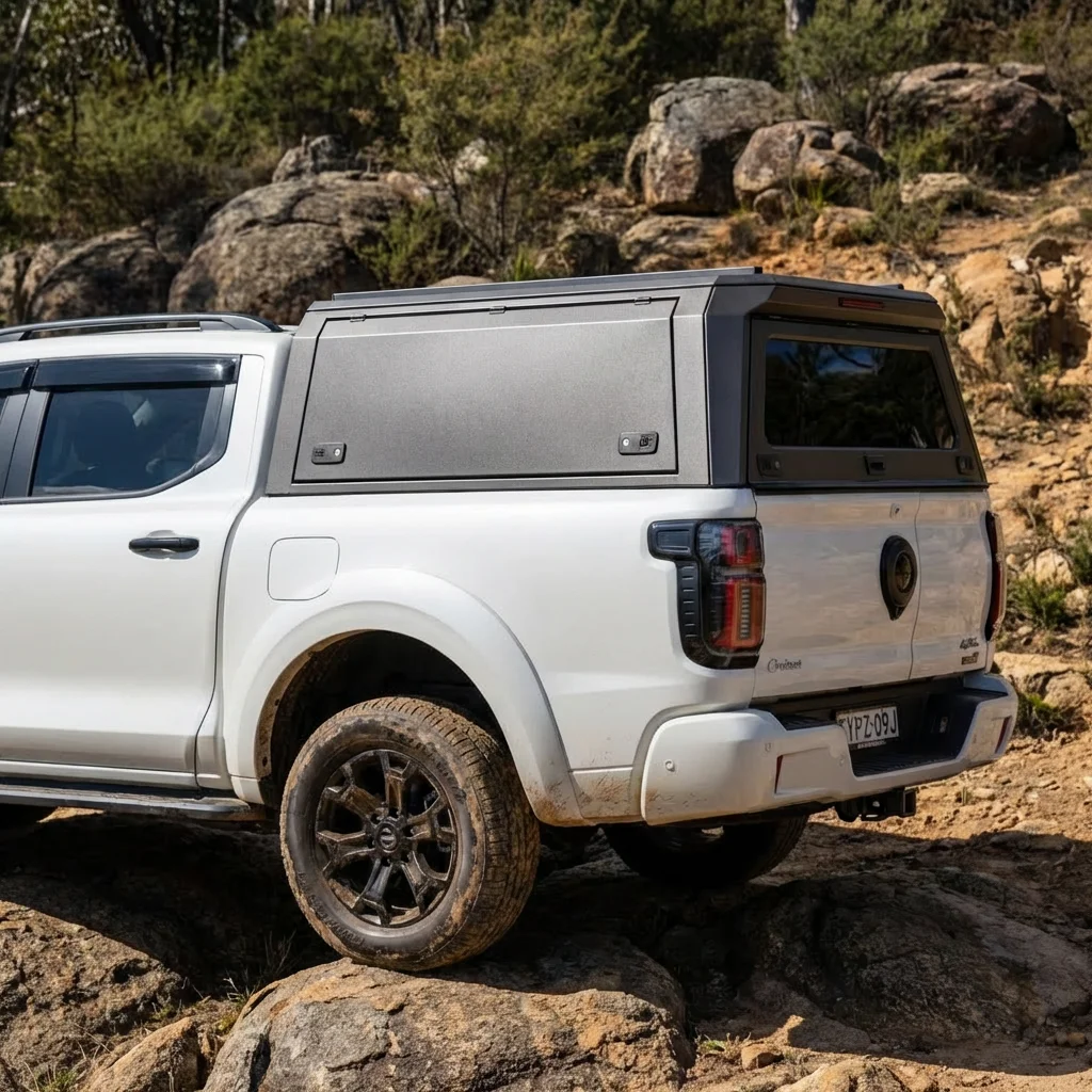 

Dream Garage Pickup Canopy Camper Hardtop Truck Topper Bed Cap Aluminium Canopy For GWM Cannon Alpha Phev 2024+