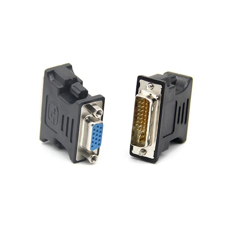 Адаптер Женский с разъемом DVI/VGA, 24 + 5 P