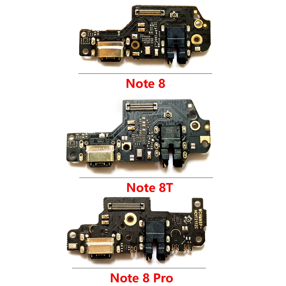 New USB Charging Board For Xiaomi Mi 10T Lite For Redmi  9 9A Note 6 7 8 9 Pro 5 5A 8T 9 9S USB Charger Dcok Connector Parts