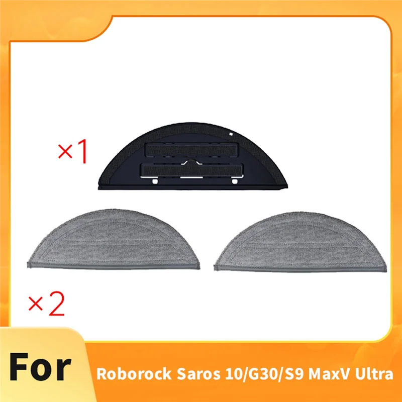

【STOKED】для Roborock Saros 10/S9 Maxv Ultra/G30, сменный кронштейн для швабры и подушечки для швабры, комплект вакуумной насадки