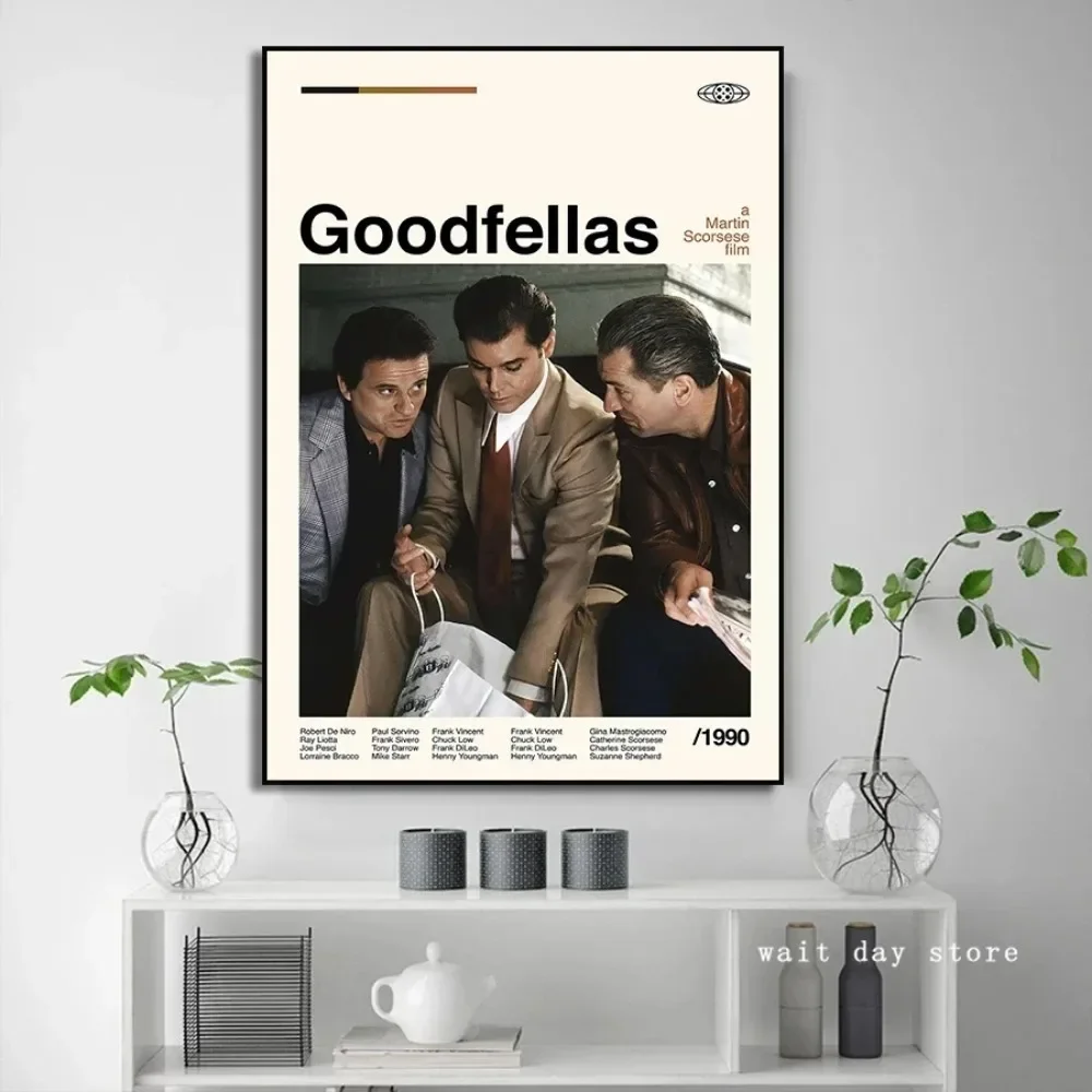 Friends TV Show  Back To The Future Pulp Fiction Classic Movie Breaking Bad  The Godfather Poster Art Canvas Painting Home Decor