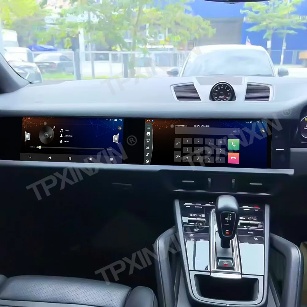 

12.3 Inch Dual QLED Screen Car Radio For Porsche Cayenne 2018-2023 Android 13 CarPlay GPS Navigation Multimedia Player Head Unit