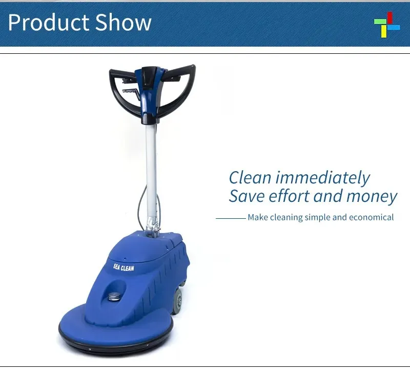 Hoge snelheid commerciële vloerpolijstmachine Industriële roterende vloerpolijstmachine