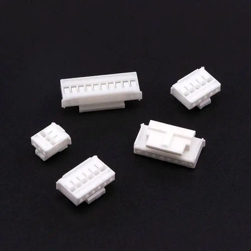 50 Stück HY2.0 Steckergehäuse mit 2 mm Rastermaß und Verriegelungsschnalle, 2P3P4P5P6P7P8P10P16-Pin, leere Steckverbinder. – Detail 4