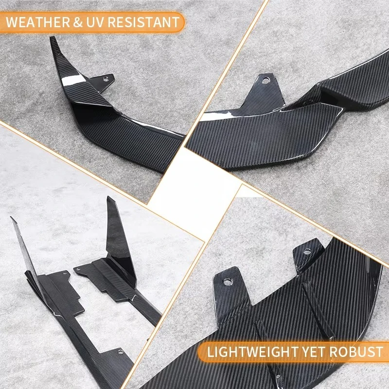Style Dry Carbon Fiber Car Body Kit for FF Front Bumper Lip Side Skirts Rear Diffuser Spoiler Roof Wing Bodykit