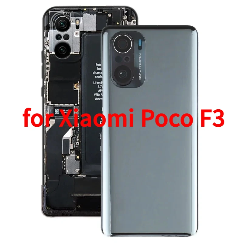 Battery back cover for Xiaomi Poco F3 m2012k11ag