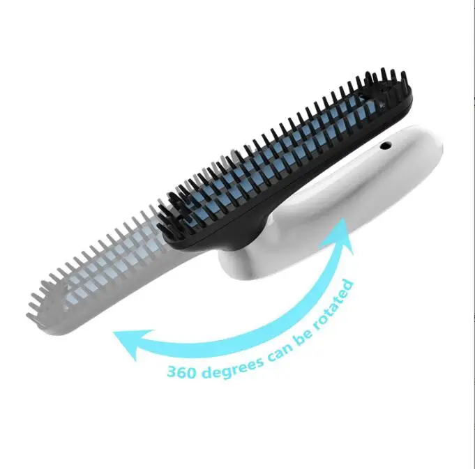 men beard straightener ceramic hair straighteners Brush Professional Hair Comb Brush Beard Straightener Electric Comb Straighten - view 3