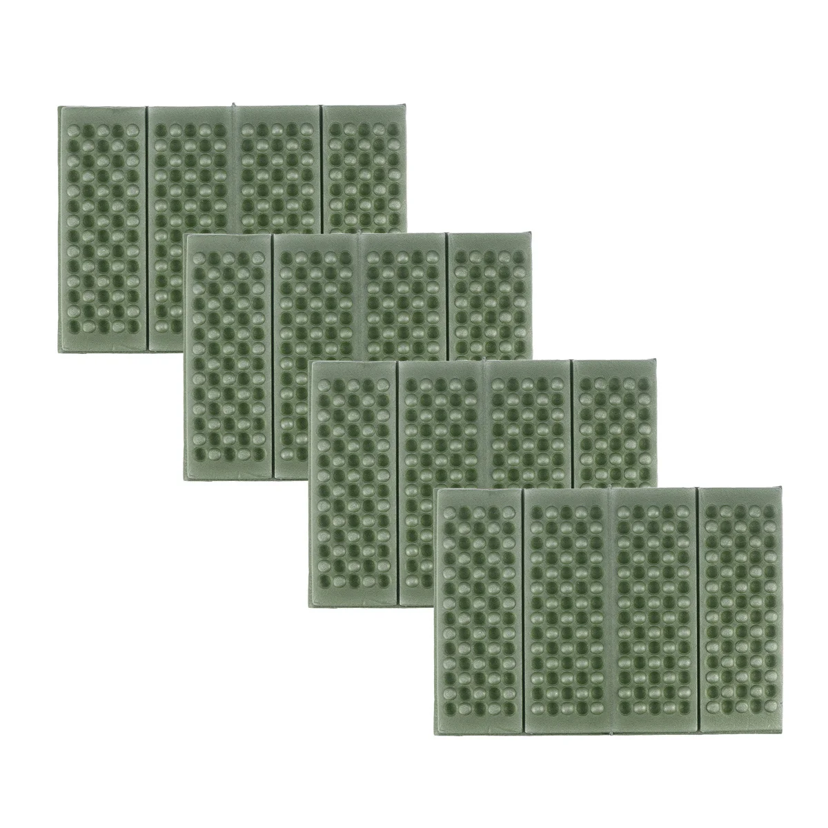 

4Pcs Camping Mat Foldable Water-Resistant Cushion High Insulation Portable Seat for Outdoor Picnic Comfortable Use