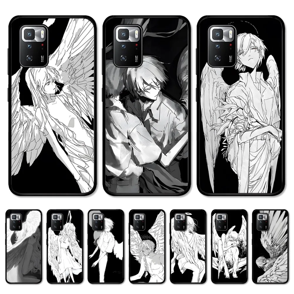 Clmj Beautiful Angel Phone Case For Redmi Note 4 X 5 A 6 7 8 T 9 9S 10 11 11S 11Epro Poco M3 Pro