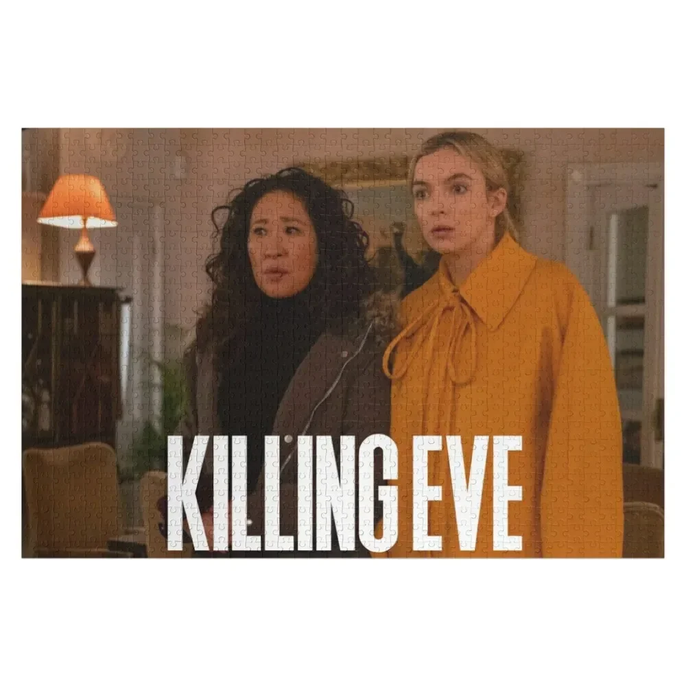 

Постер killing eve, головоломка, индивидуальный подарок для детей, персонализированная детская игрушка, персонализированные игрушки, деревянный подарок, головоломка