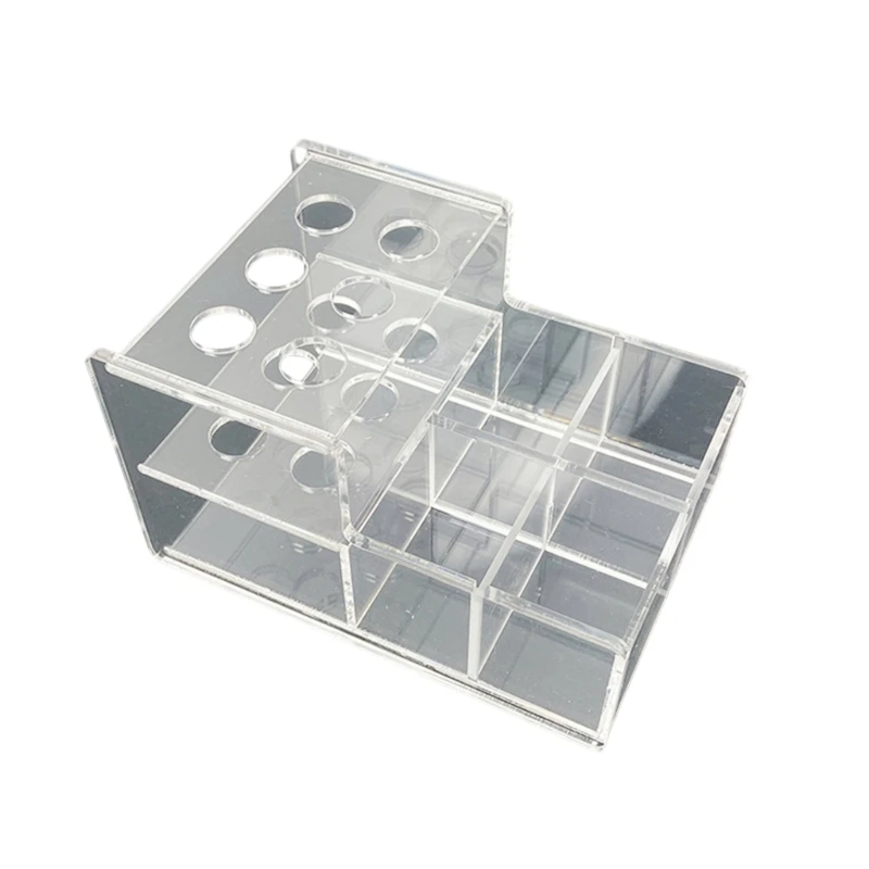 Dental Resin Acrylic Storage Rack Box Applicator Dispenser Organizer Rack Holder for Composite Syringes Dentist Tools