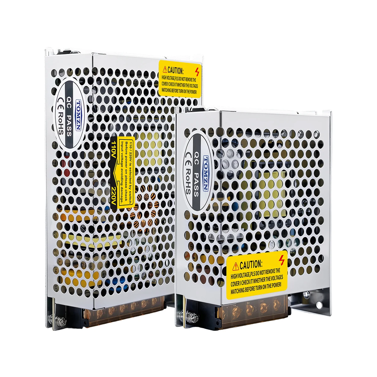 TOMZN AS Series Switching Power Supply AC to DC 15W 25W 35W 50W 60W 75W 100W 120W AC110V 230V to DC12V 24V 36V 48V 60V For CNC