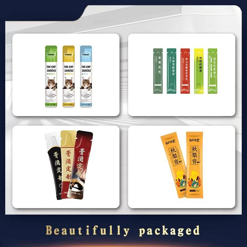 Triangle Multi-Heat Cheese Honey Automatic Juice Cat Ice Filling Popular Packaging Stick 4 Liquid Machine Incense Pack