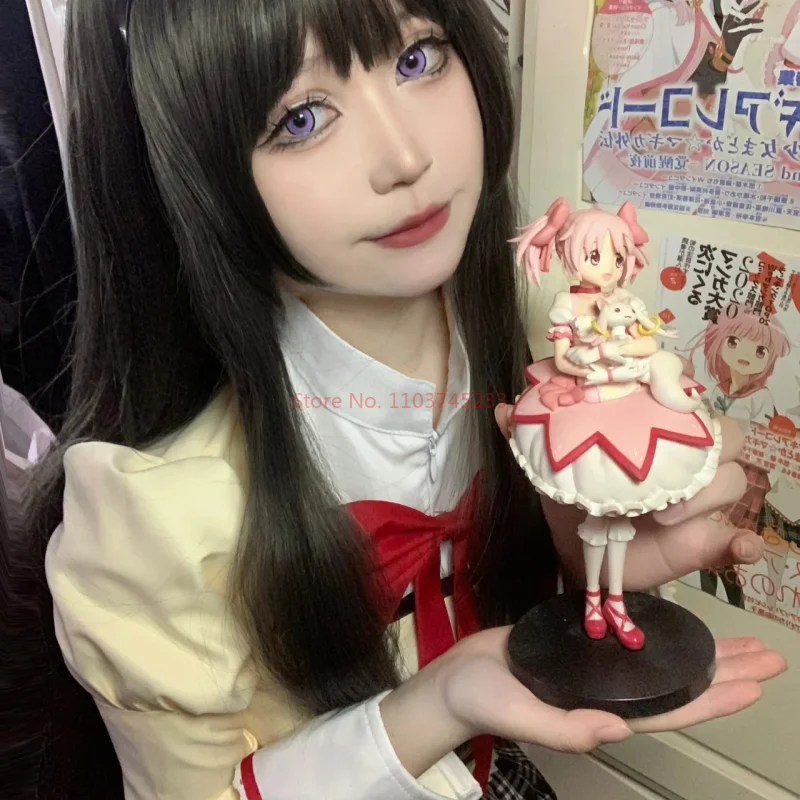 ใหม่มาถึง Puella Magi Madoka Magica Magic Girl อะนิเมะรูปของเล่น Kawaii Collection Action Model Decor รูปปั้นตุ๊กตาของขวัญ