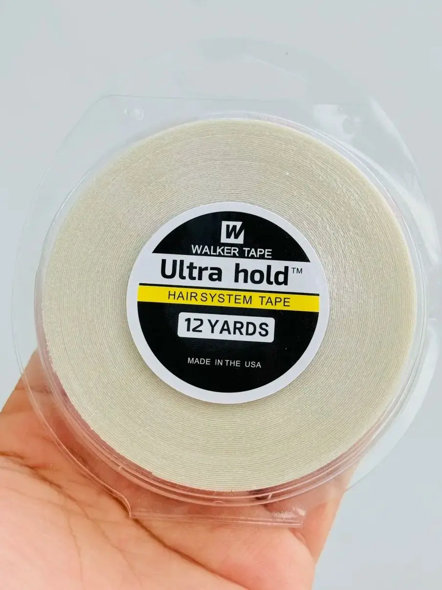 3/12YARDS Haar SystemsTape Für Spitze Front Blau Doppelseitiges Perückenband Für Haarverlängerungen Klebeband Perücke Styling Werkzeuge – Detail 7