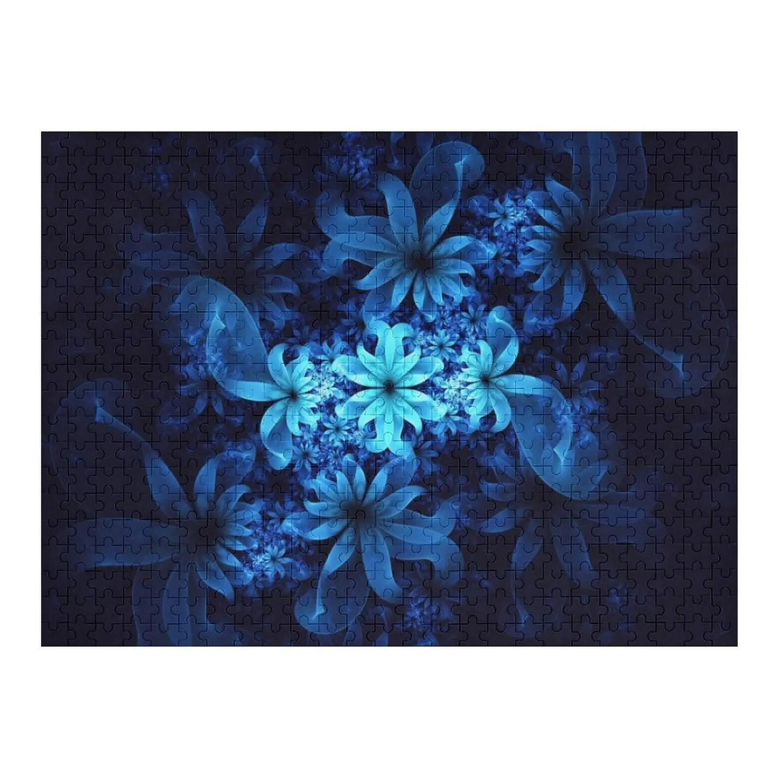 

Luminous Flowers Jigsaw Puzzle Baby Toy Wood Name Christmas Toys Puzzle