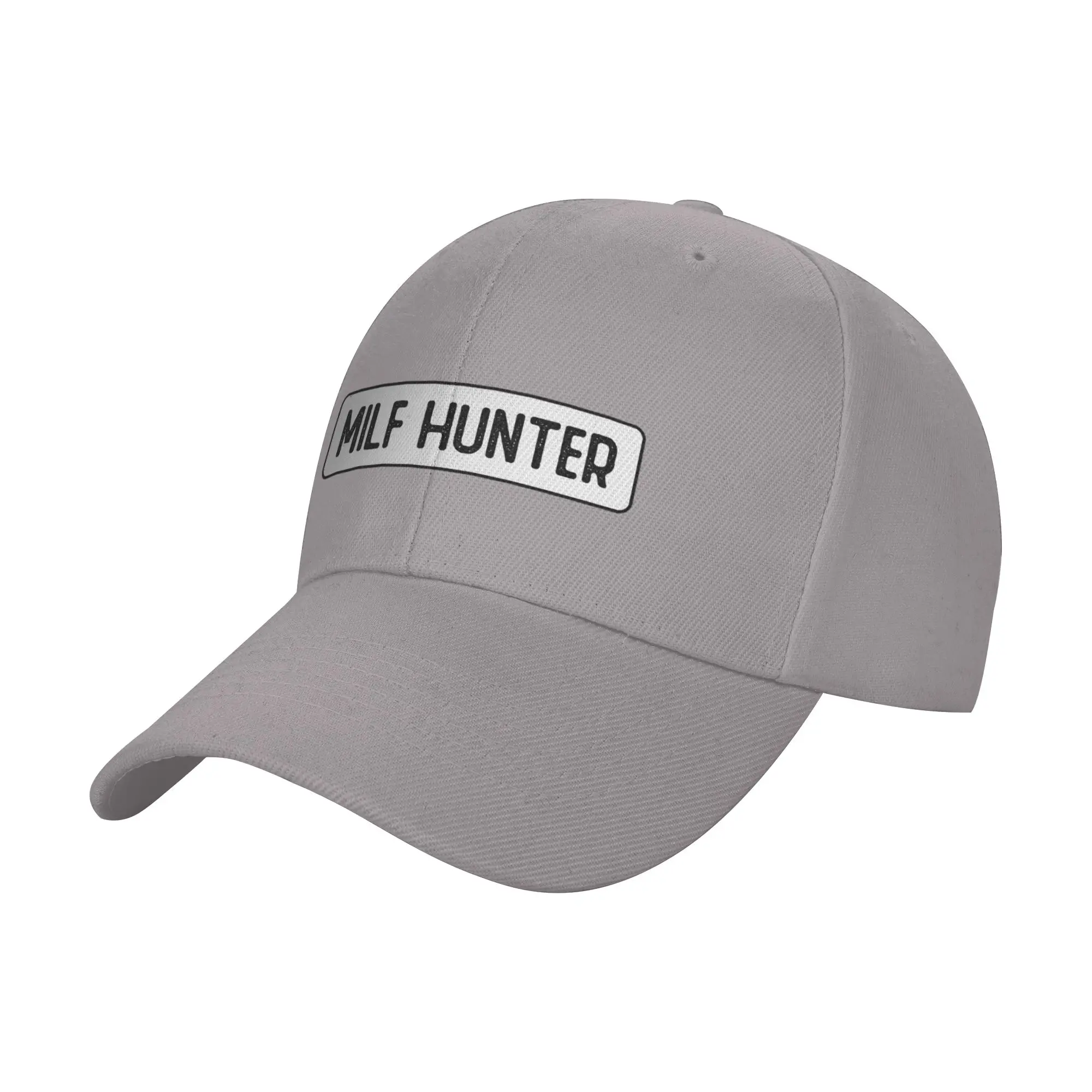 Hot Sale Milf Hunter Baseball Cap  Outdoor Sun Visor Cap  Gym Workout Sun Visor Cap