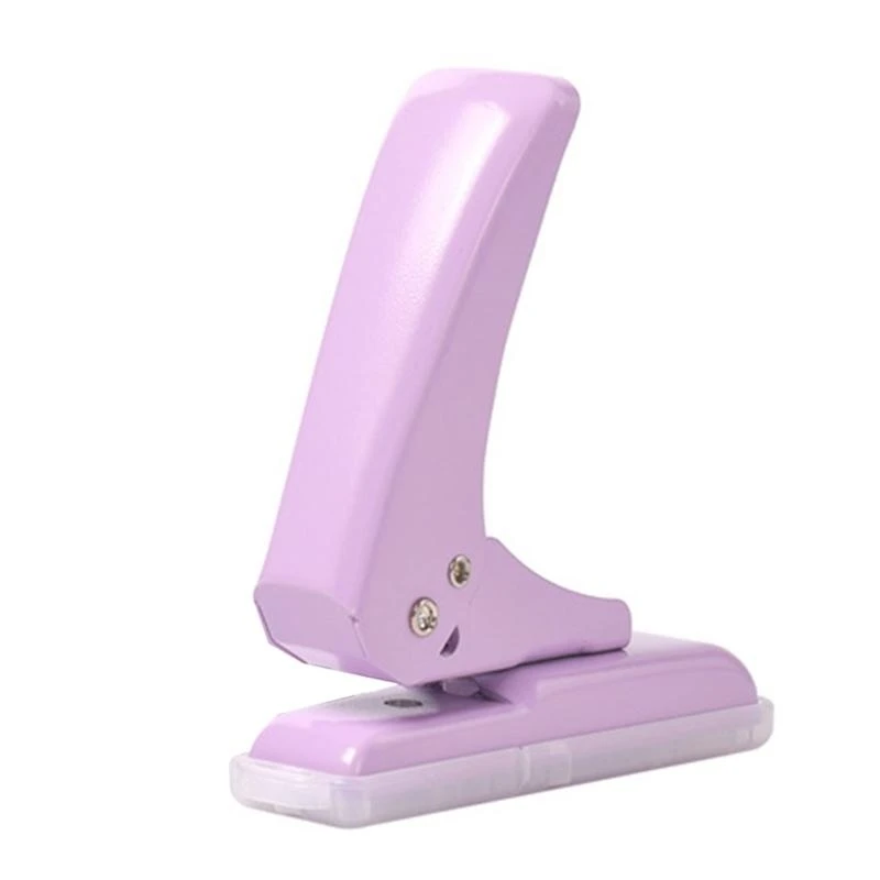 DXAB Circle Одиночный круглый бумажный удар Punger Pupper Puffer Single Hole с ручкой с ручкой