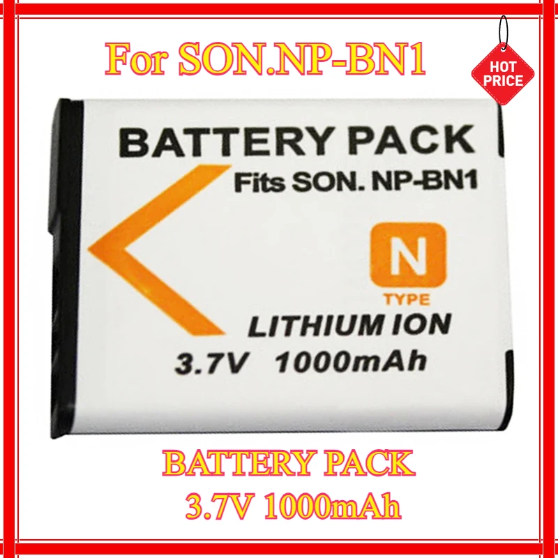 

2-6PC SNP-BN1 Battery for Sony Cyber-shot DSC-QX10 DSC-QX100 DSC-T99 DSC-T110 DSC-TF1 DSC-TX5 TX7 TX9 DSC-TX10 Camera