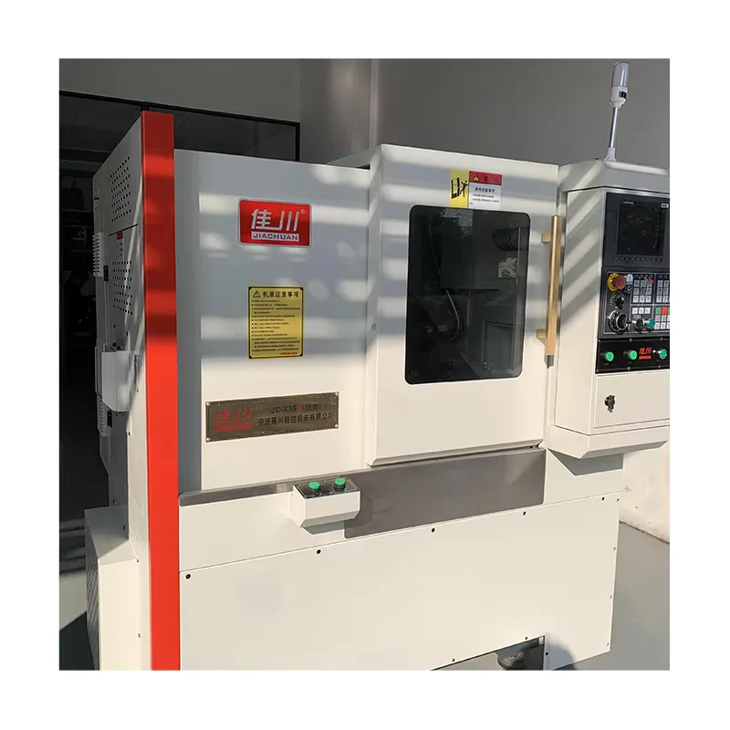Hoge kwaliteit groothandel Jc-X35S hardwareverwerking accessoires professionele precisie schuin bed CNC-draaibank