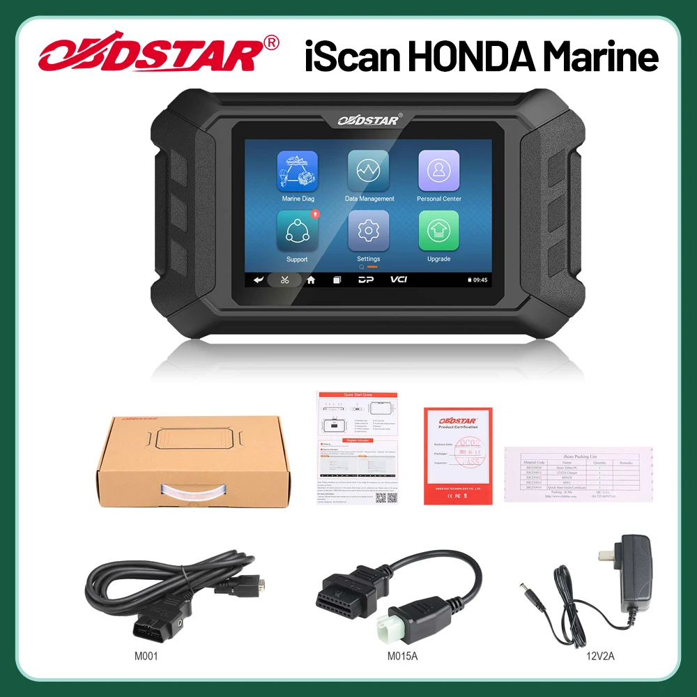 OBDSTAR iScan for HONDA Marine Diagnostic Tablet Code Reading Code Clearing Data Flow Action Test 2 Years Free Update