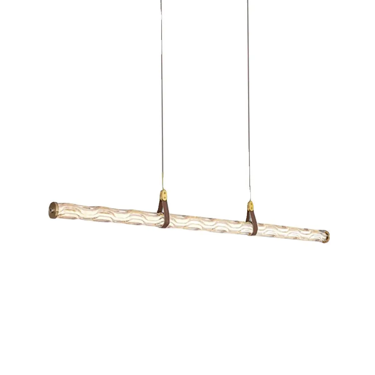 

Italian minimalist dining room chandelier designer one-word long light luxury modern simple home dining room island table lamp