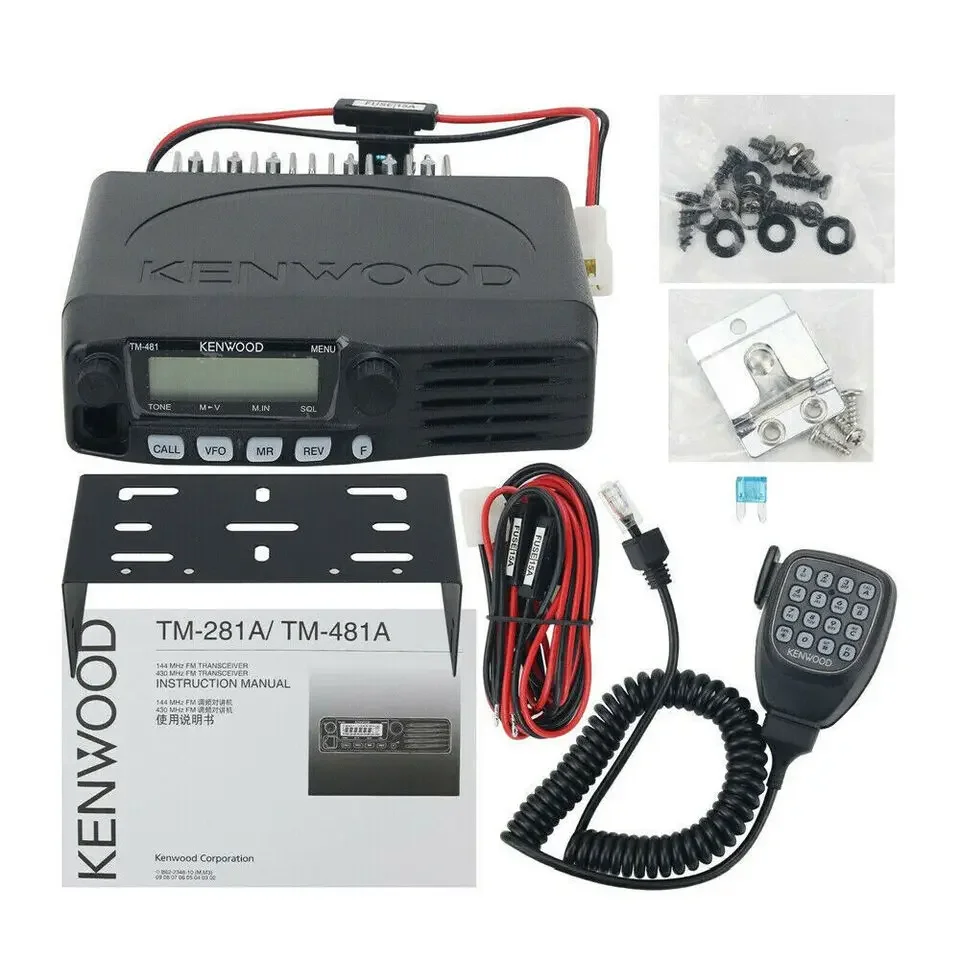 

TM-481A 45W 400-470MHz FM Transceiver Mobile Radio Car UHF Transceiver 10-50KM