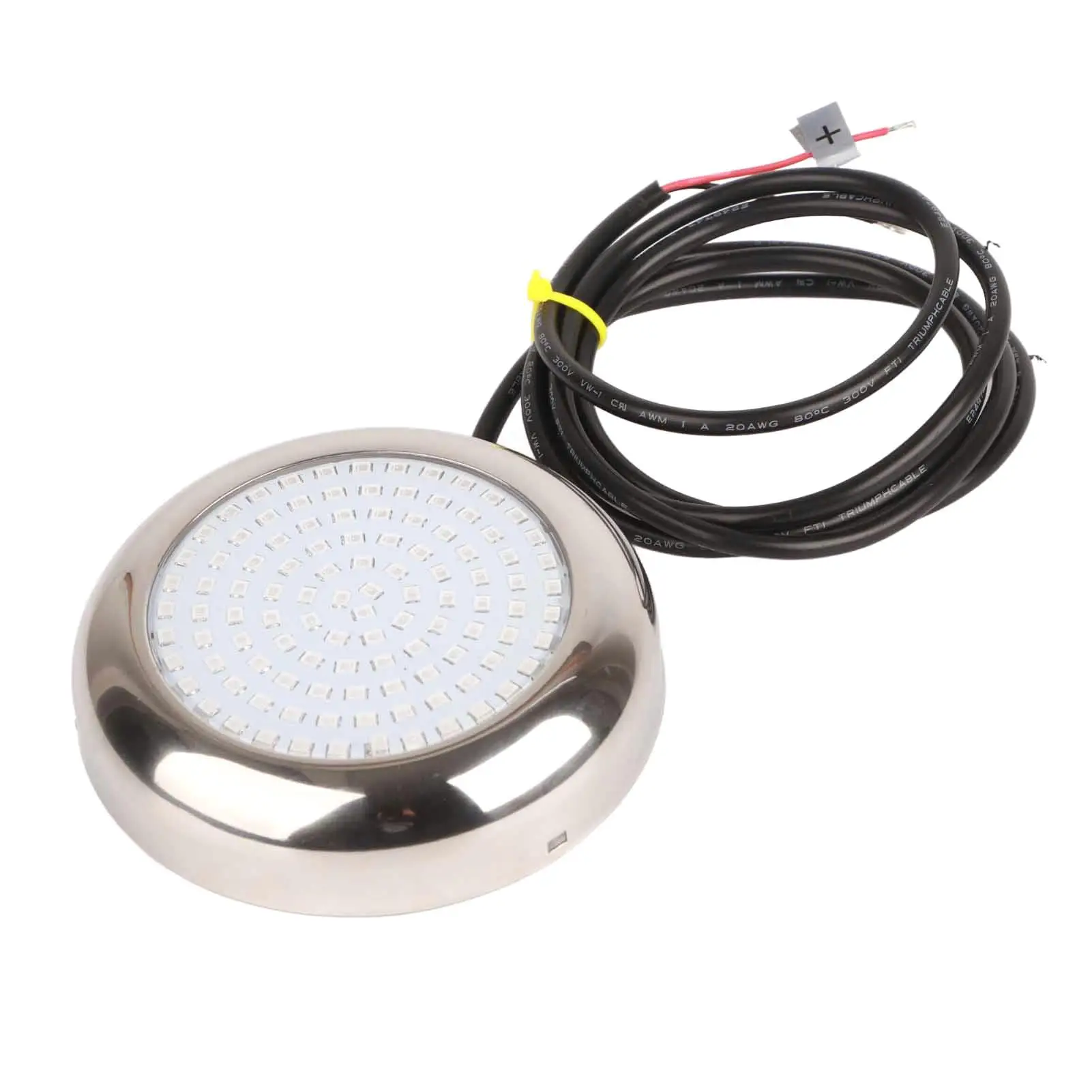 Waterproof LED Boat Lamp 4in Shock Resistant Underwater Light for swimming Pool