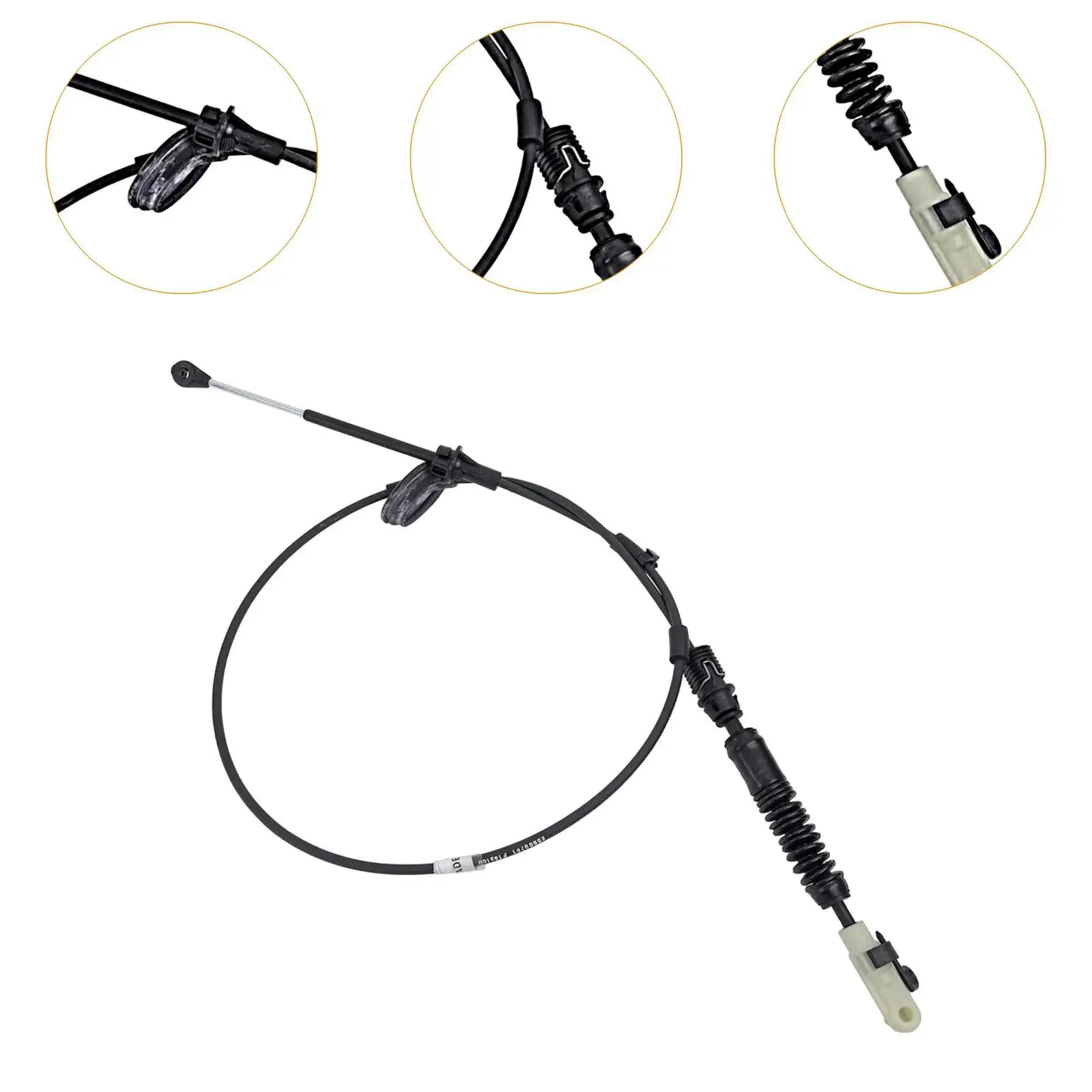 

Car Transmission Gearshift Cable Black Metal Control Lever Cable for Canyon 2004-2008 Auto Repair Part