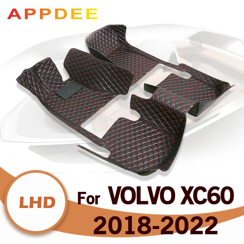 

Car Floor Mats For Volvo XC60 2018 2019 2020 2021 2022 Custom Auto Foot Pads Automobile Carpet Cover Interior Accessories