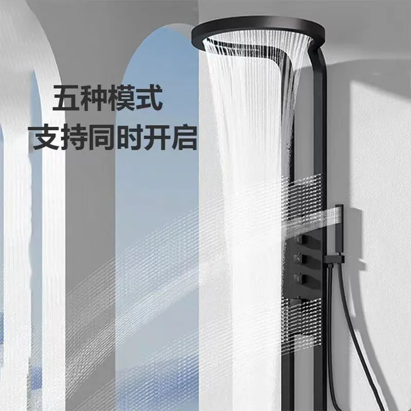 Juego de ducha cascada de ducha, hogar, inodoro, presurizado