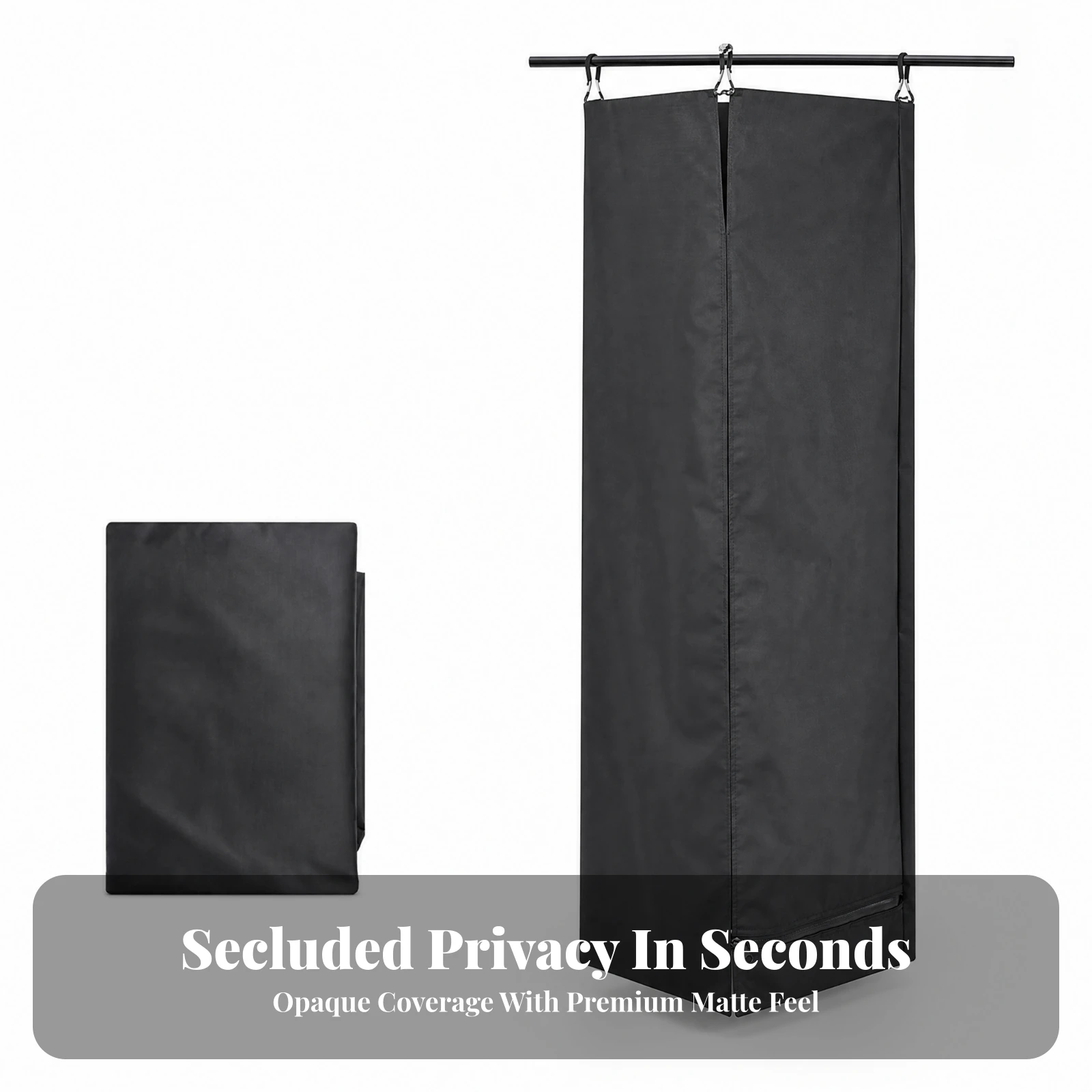 Boat Changing Curtain Waterproof Hanging Changing Room Hanging Privacy Curtain Compact for Boaters, Yacht, Camping