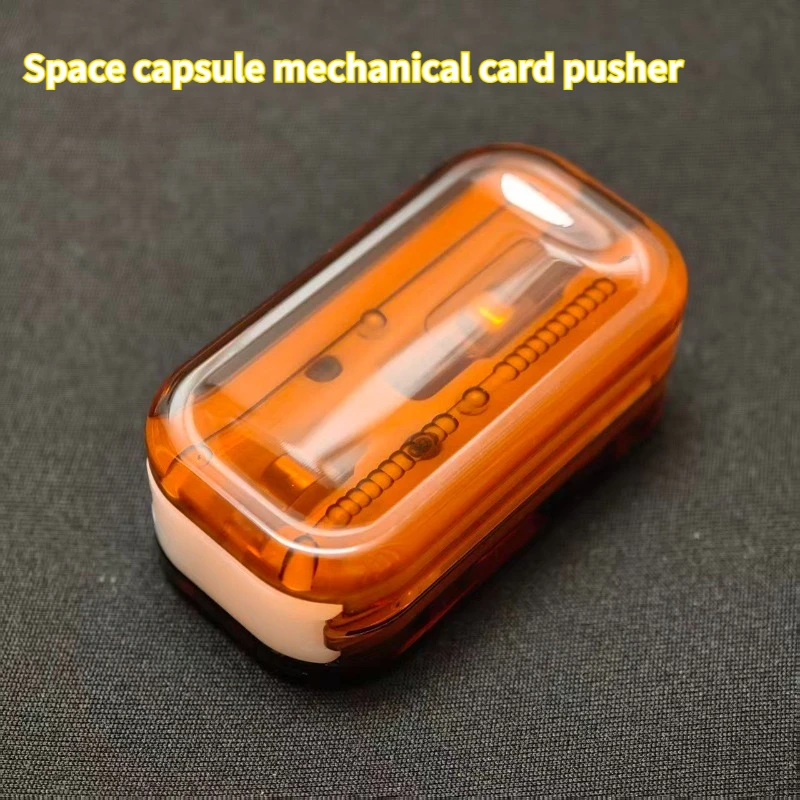 SJYEDC Space Capsule Vibrating Tactile Mechanical Fingertip Card Pushing Desktop Decompression Toy