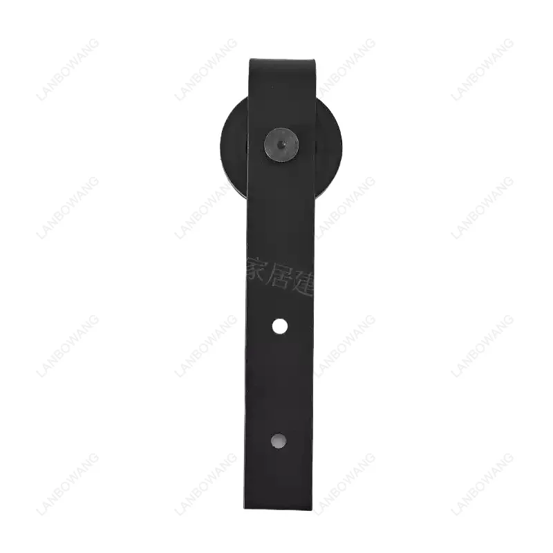 Sliding Barn Door Track Carbon Steel Hanging Rail Retro Guide Rail For Wooden Sliding Door Home Hardware Accessory view 3