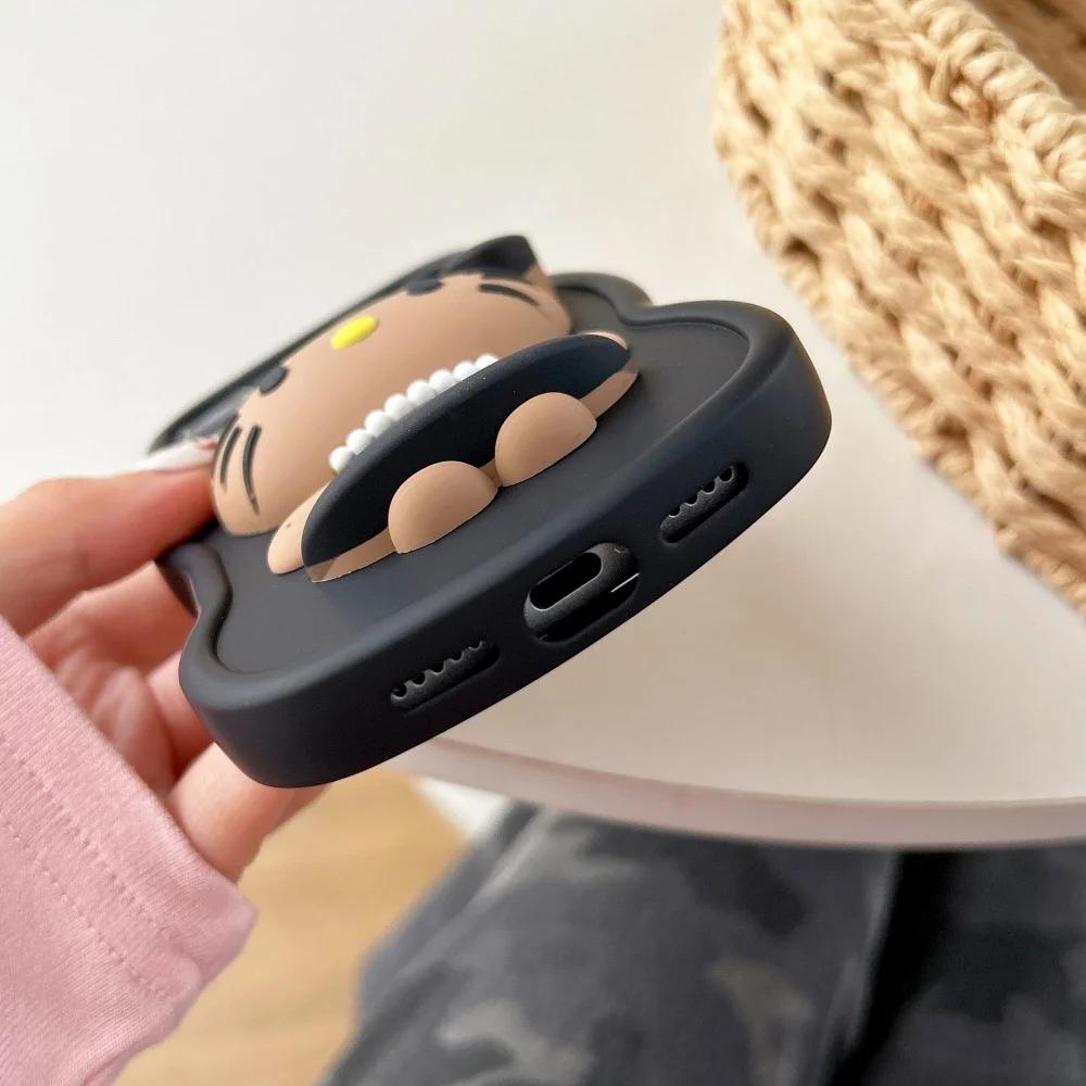 جديد لطيف IMD KT القلب الأذن كاندي متموجة غطاء من السيليكون آيفون 17 16 15 14 13 12 11 برو ماكس X XS ماكس حماية مصد للصدمات #6