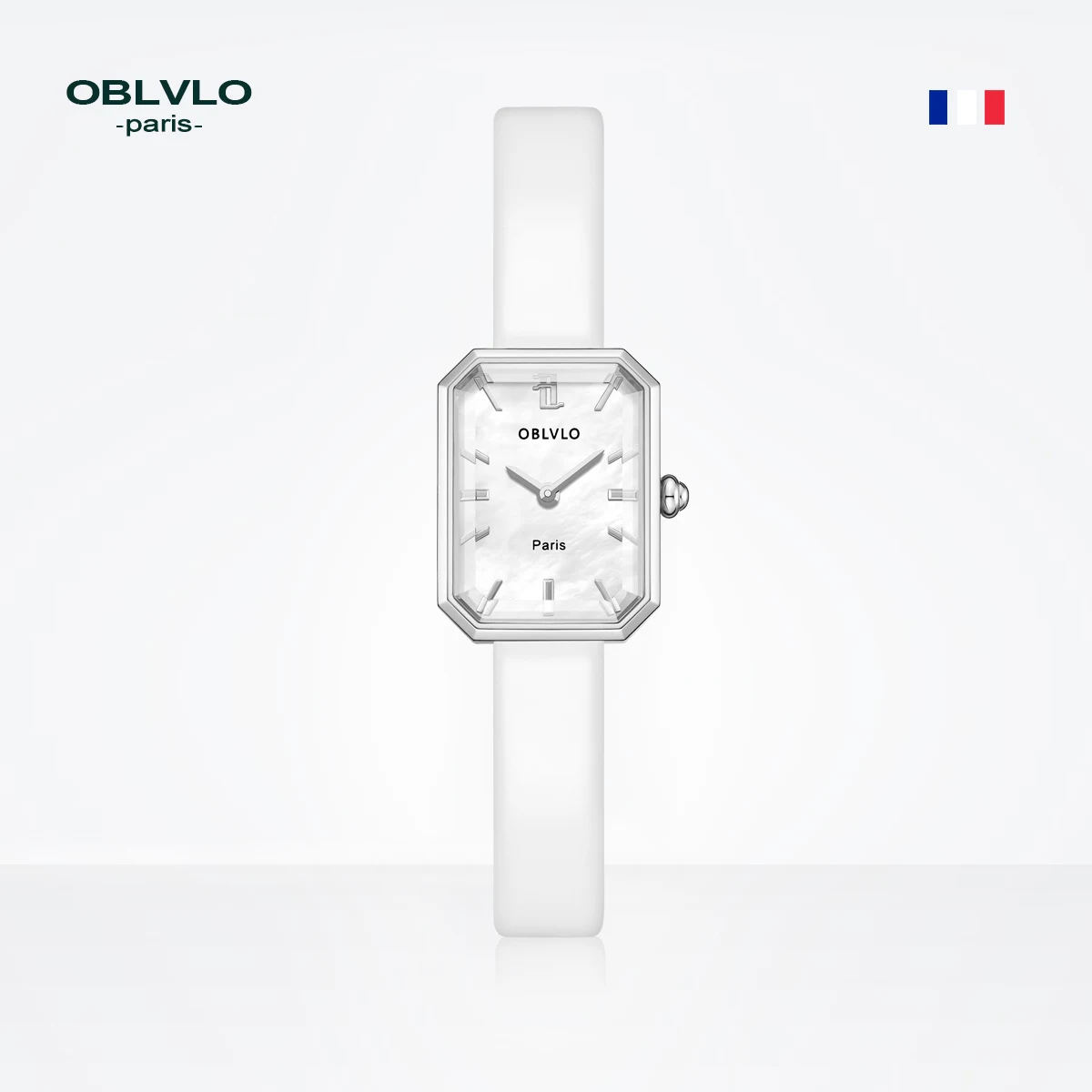 OBLVLO Top Brand Elegant Women Watch Steel Luxury Quartz Watch Gift Female New Design Watch Reloj Mujer